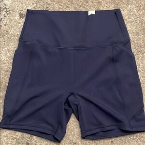 Women's Navy Blue Shorts